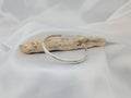 Bracelet jonc ajusté au poignet en argent